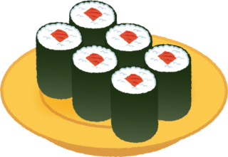 鉄火の巻き寿司【3種類】回転寿司の鉄火巻き